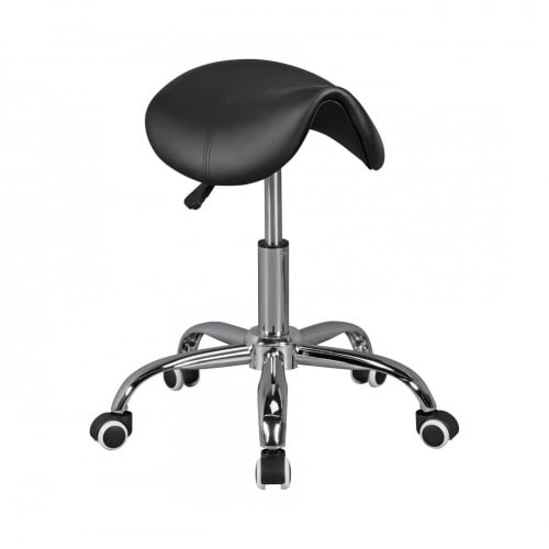 100% ergonomisk Ergo Seat sadel taburet i sort