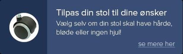 Tilpas din kontorstol med de rigtige hjul